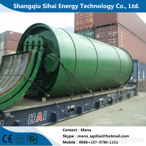 Large Capacity Pyrolysis Plant for Waste Tires
